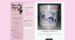 Desktop Screenshot of ajonegro.es